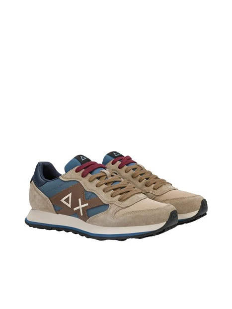 SNEAKERS BASSE Z46122 BICOLORE UOMO BEIGE