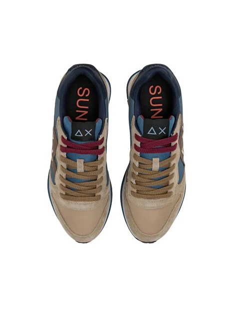 SNEAKERS BASSE Z46122 BICOLORE UOMO BEIGE