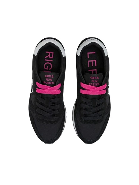 SNEAKERS BASSE Z46201 CON LACCI DONNA NERO