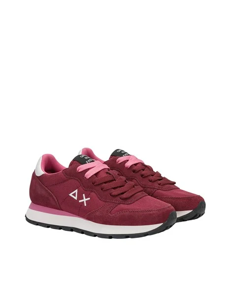 SNEAKERS BASSE Z46201 CON LACCI DONNA BORDEAUX