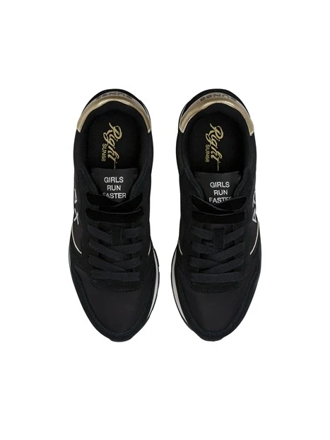 SNEAKERS BASSE Z46202 CON LACCI DONNA NERO