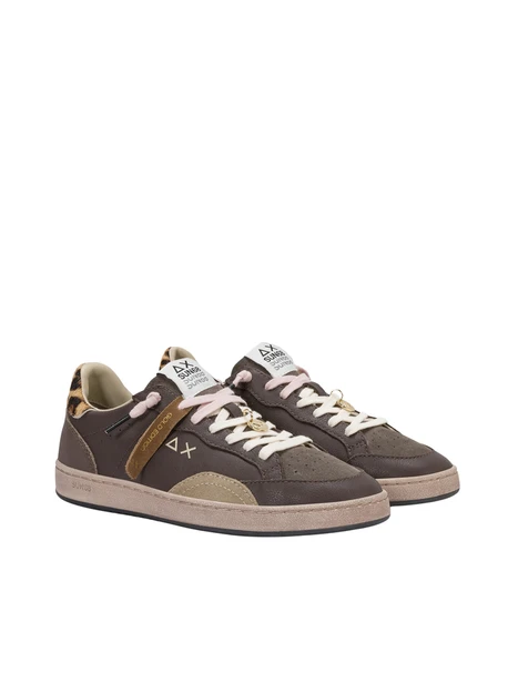 SNEAKERS BASSE Z46249 GOLD EDITION DONNA MARRONE