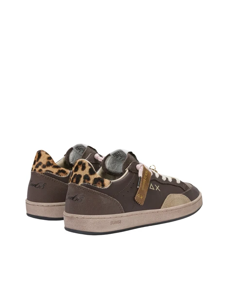 SNEAKERS BASSE Z46249 GOLD EDITION DONNA MARRONE