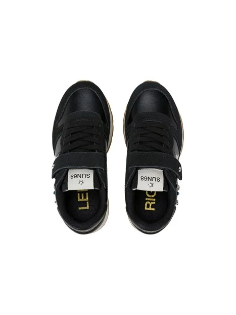 SNEAKERS BASSE Z46406K CON STRAPPO BAMBINA NERO