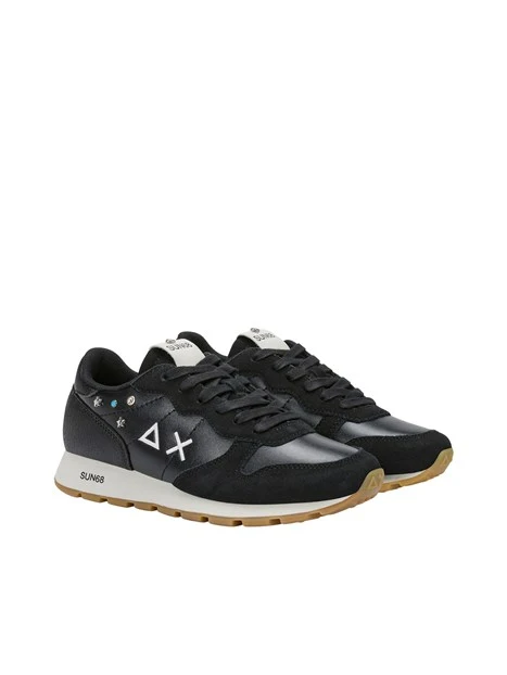 SNEAKERS BASSE Z46406T CON LACCI BAMBINA NERO