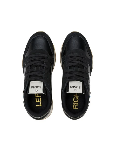 SNEAKERS BASSE Z46406T CON LACCI BAMBINA NERO