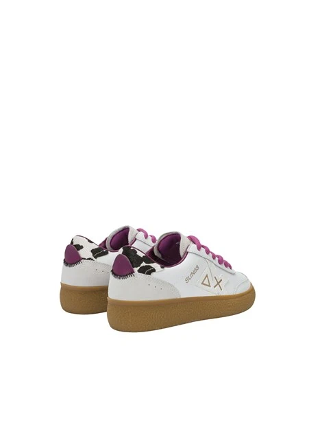 SNEAKERS BASSE CON LACCI DONNA BIANCO