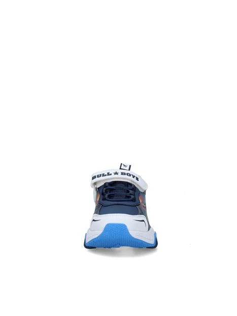 SNEAKERS BASSE CON DINOSAURI BAMBINO BLU