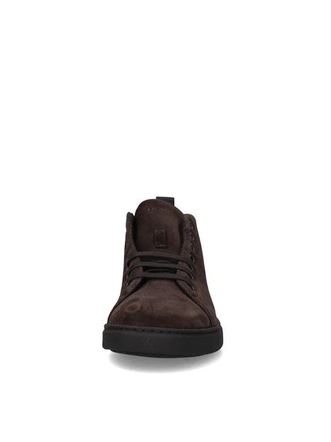 SNEAKERS ALTE IN CAMOSCIO UOMO MARRONE
