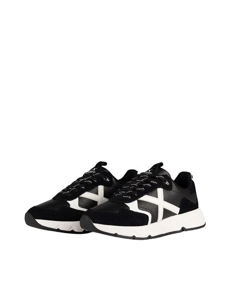 SNEAKERS PLATFORM 4191017 ANIMALIER DONNA NERO