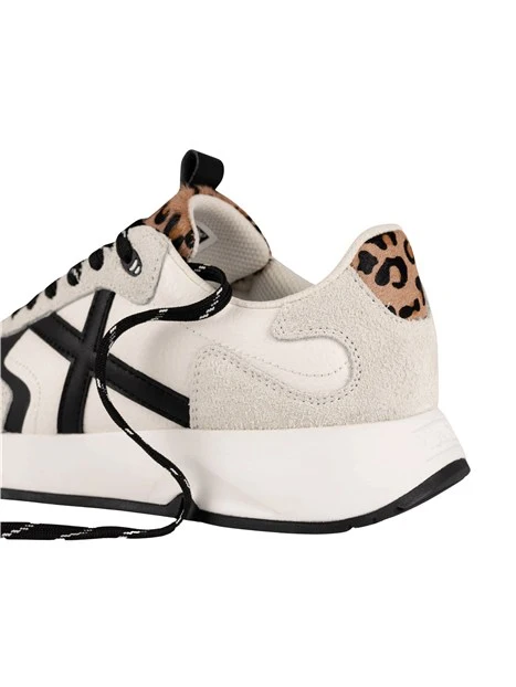 SNEAKERS PLATFORM 4191018 ANIMALIER DONNA BIANCO