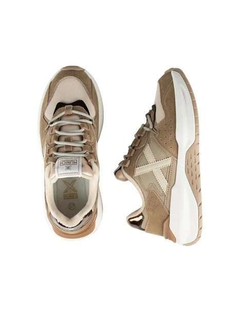 SNEAKERS PLATFORM 8097030 DONNA BEIGE