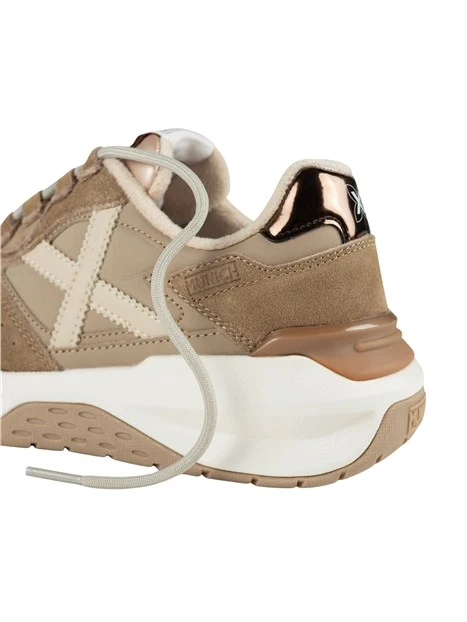 SNEAKERS PLATFORM 8097030 DONNA BEIGE