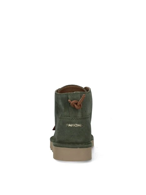 SNEAKERS ALTE CON LACCI OVERSIZE UOMO VERDE