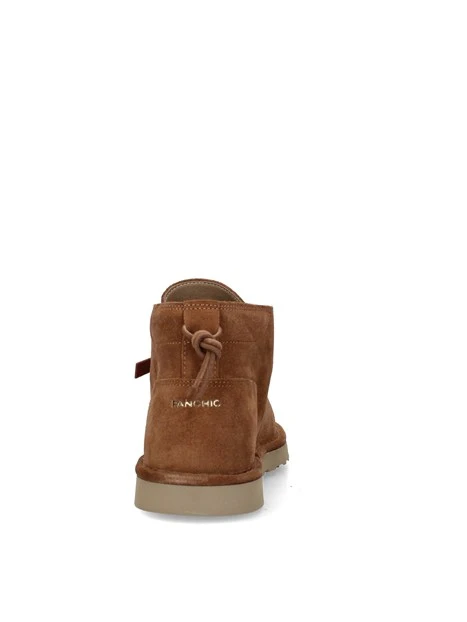 STRINGATE POLACCHINE IN CAMOSCIO CON LACCI OVERSIZE UOMO MARRONE
