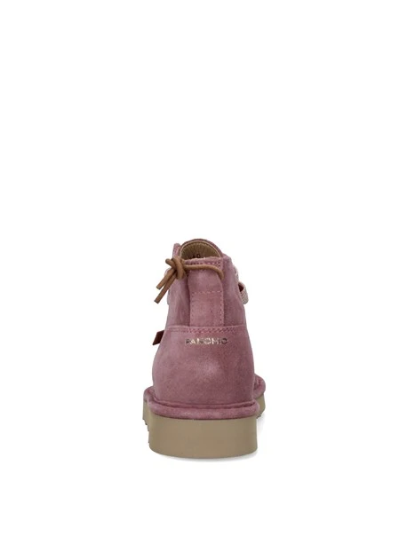 SNEAKERS ALTE CON LACCI OVERSIZE DONNA ROSA