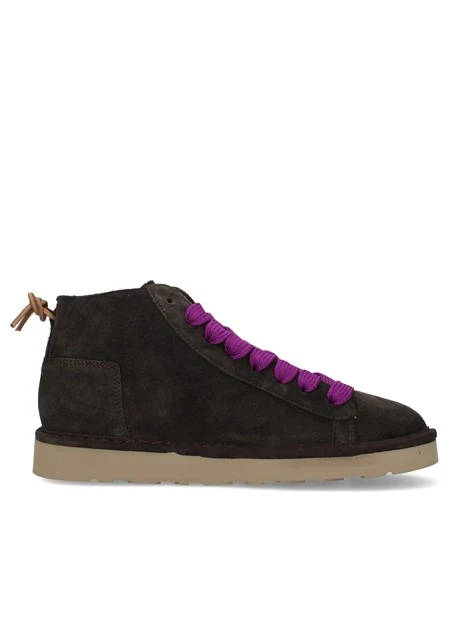 SNEAKERS ALTE P001 DONNA MARRONE