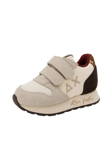 SNEAKERS BASSE PRIMI PASSI CON STRAPPO BAMBINA BIANCO