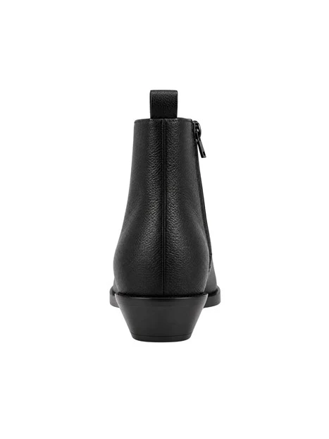 STIVALETTI TACCO BASSO 40705 DONNA NERO