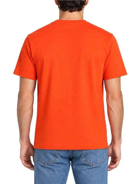T-SHIRT MANICA CORTA SLIM FIT UOMO ARANCIO