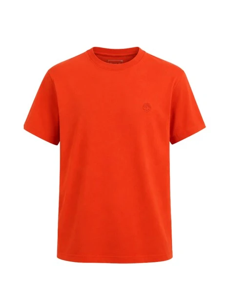 T-SHIRT MANICA CORTA SLIM FIT UOMO ARANCIO