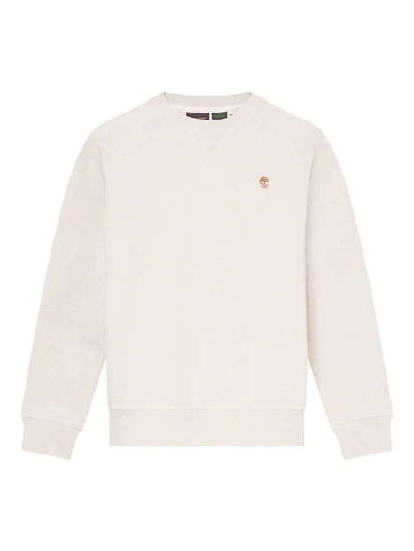 FELPA GIROCOLLO CON MANICHE RAGLAN UOMO BEIGE