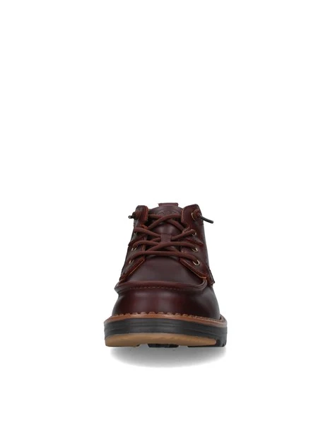 SNEAKERS ALTE  CON LACCI ELASTICI UOMO MARRONE