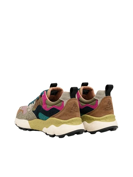 SNEAKERS PLATFORM TOMAIA MULTICOLOR DONNA MARRONE