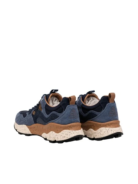 SNEAKERS PLATFORM SUOLA TRAIL UOMO BLU NAVY
