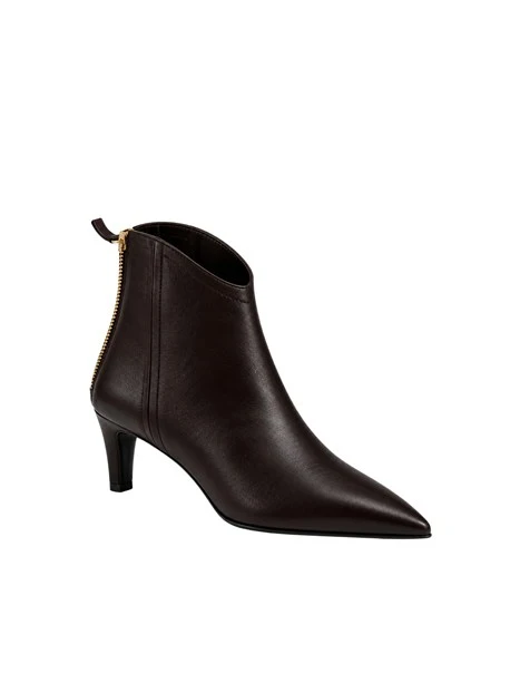 STIVALETTI TACCO ALTO A5244 DONNA MARRONE