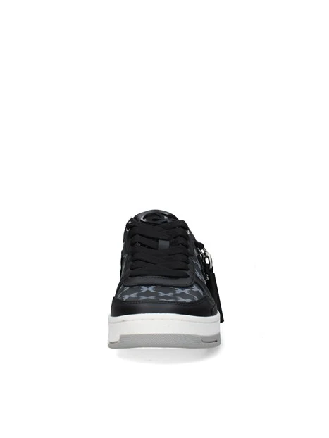 SNEAKERS BASSE CON LOGO MONOGRAM UOMO NERO