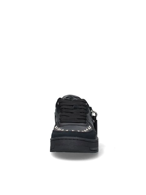 SNEAKERS BASSE 32417-B UOMO NERO