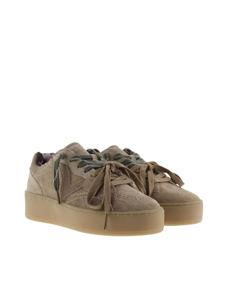 SNEAKERS PLATFORM 1265105 DONNA BEIGE