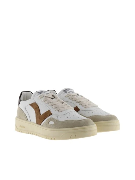 SNEAKERS BASSE 1257101 BICOLORE UOMO BIANCO