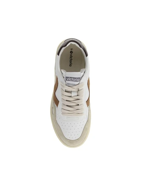 SNEAKERS BASSE 1257101 BICOLORE UOMO BIANCO