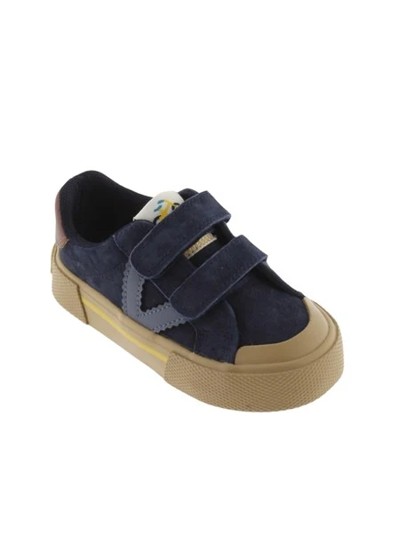SNEAKERS BASSE 1065201 BAMBINO BLU NAVY