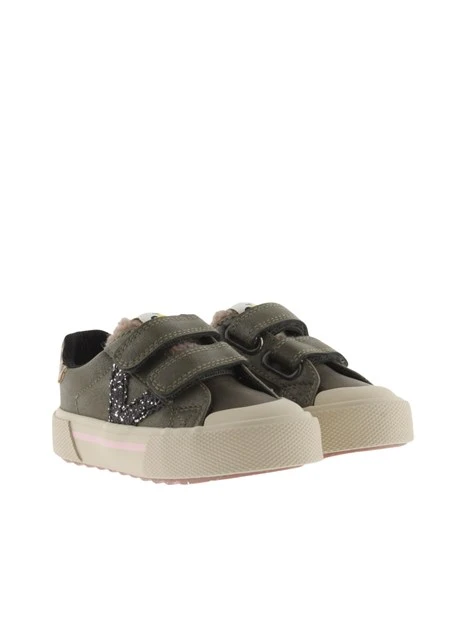 SNEAKERS BASSE 1065202 BAMBINA VERDE