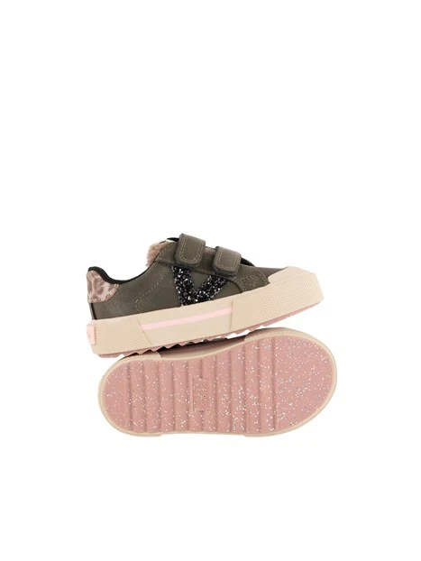SNEAKERS BASSE 1065202 BAMBINA VERDE