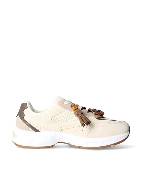 SNEAKERS BASSE 9831 DONNA BEIGE