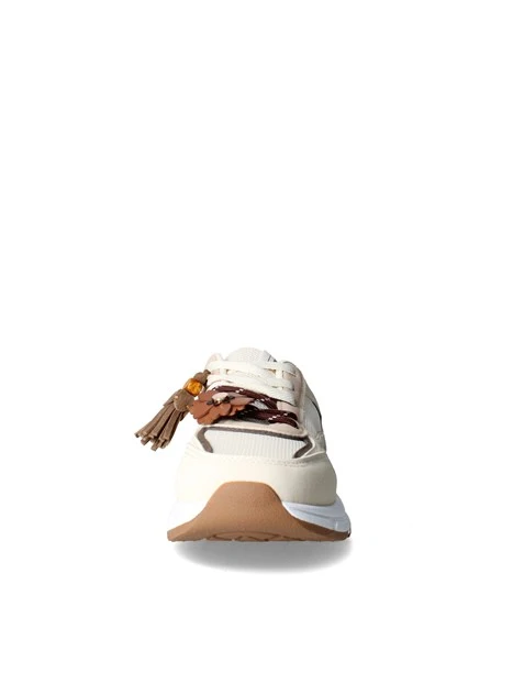 SNEAKERS BASSE 9831 DONNA BEIGE