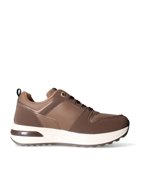 SNEAKERS BASSE 9811 DONNA MARRONE