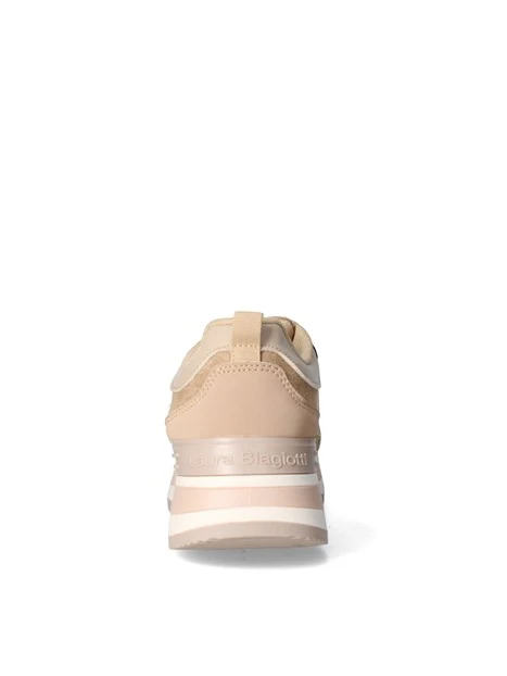 SNEAKERS PLATFORM 9833 DONNA BEIGE
