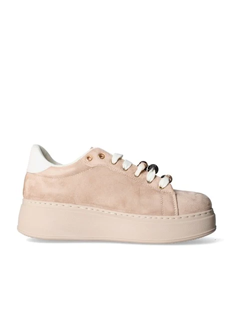 SNEAKERS PLATFORM 9821 DONNA BEIGE