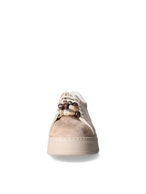 SNEAKERS PLATFORM 9821 DONNA BEIGE