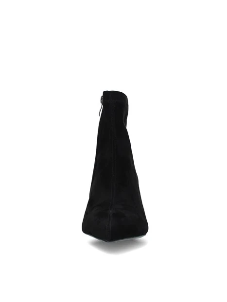 STIVALETTI TACCO BASSO E SOTTILE DONNA NERO