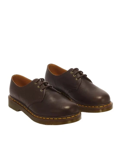 STRINGATE DERBY IN PELLE AMBASSADOR A 3 OCCHIELLI UOMO MARRONE