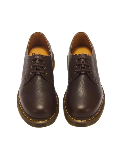 STRINGATE DERBY IN PELLE AMBASSADOR A 3 OCCHIELLI UOMO MARRONE