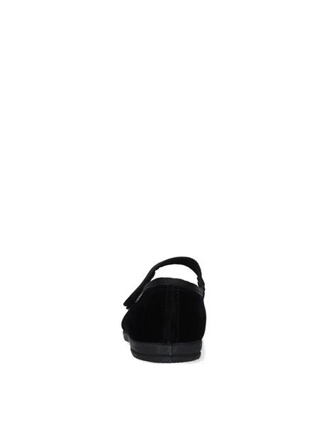 BALLERINE CON CINTURINO SUL COLLO DEL PIEDE BAMBINA NERO