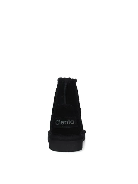 STIVALETTI IN CAMOSCIO BAMBINO NERO