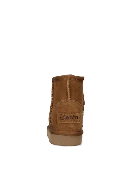 STIVALETTI IN CAMOSCIO BAMBINO BEIGE